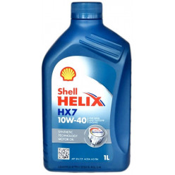 Масло моторное SHELL HELIX HX7 10W40 SN/CF, A3/B4 1L