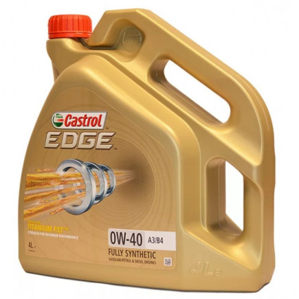 Масло моторное CASTROL EDGE 0W-40 Titanium A3/B4 (4L)
