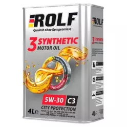 Масло моторное ROLF 3-SYNTHETIC 5W-30 ACEA C3 4л