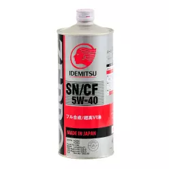 Масло моторное IDEMITSU ZEPRO EURO SPEC F-S SN/CF 5W40 A3 B4 железо Япония 1л