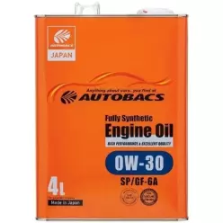 Масло моторное AUTOBACS Engine Oil 0W-30 SP/GF-6A (4L)